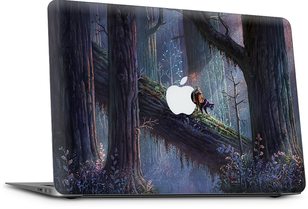 Emerging from the Deepness MacBook Skin
