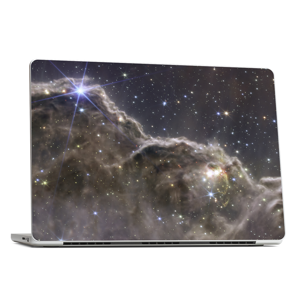 Cosmic Cliffs of Carina (MIRI and NIRCam Image) MacBook Skin