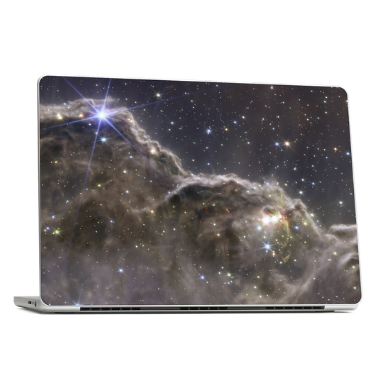 Cosmic Cliffs of Carina (MIRI and NIRCam Image) MacBook Skin
