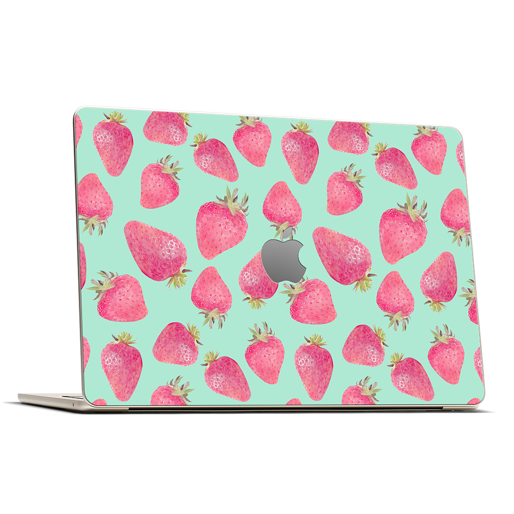 Strawberry MacBook Skin