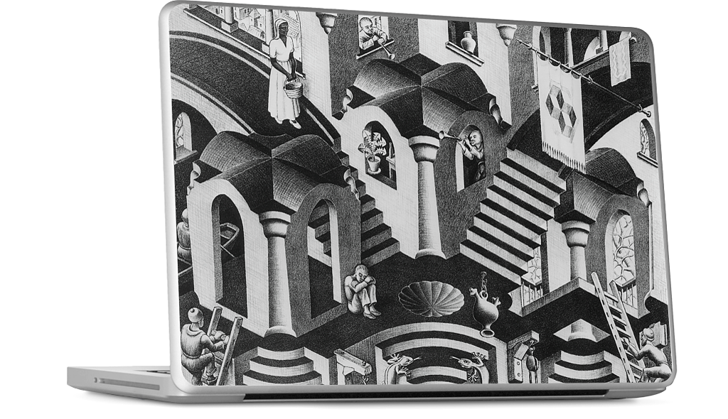 Concave and Convex MacBook Skin