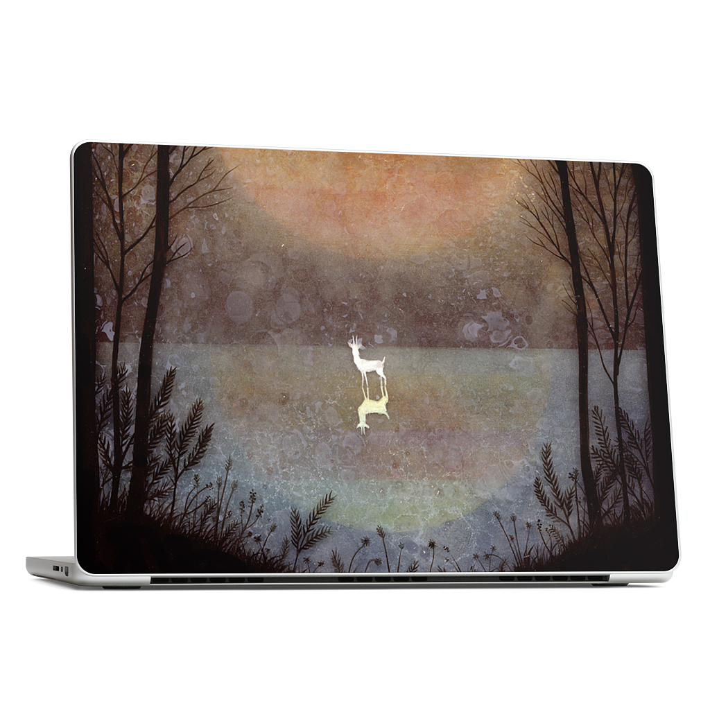 A Placid Pause MacBook Skin