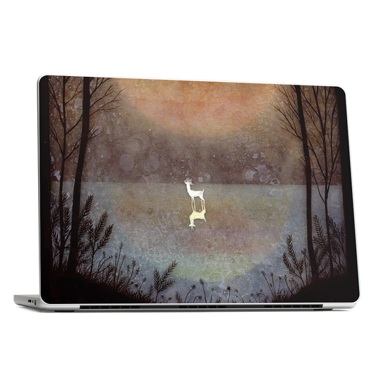 A Placid Pause MacBook Skin