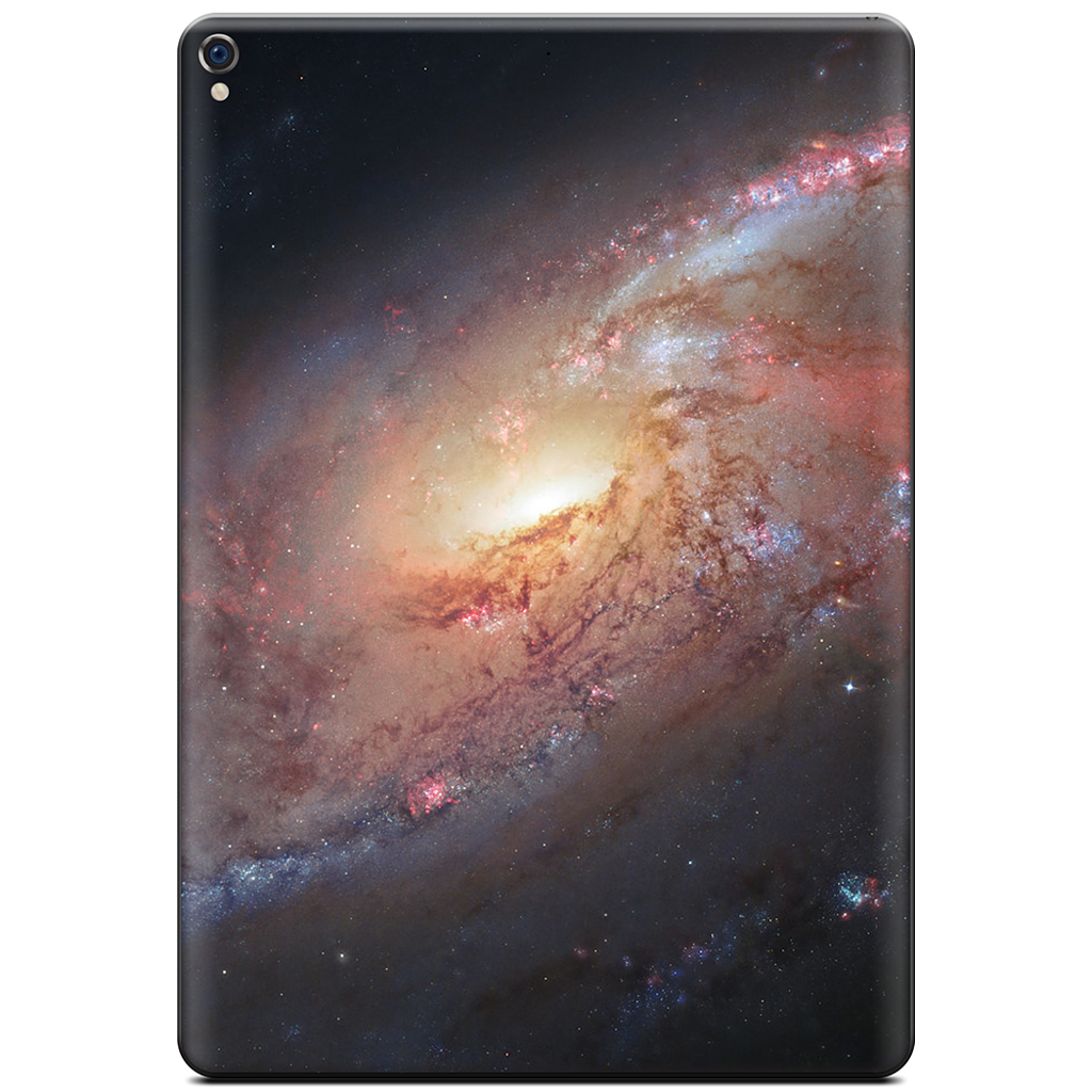 M106 Spiral Galaxy iPad Skin
