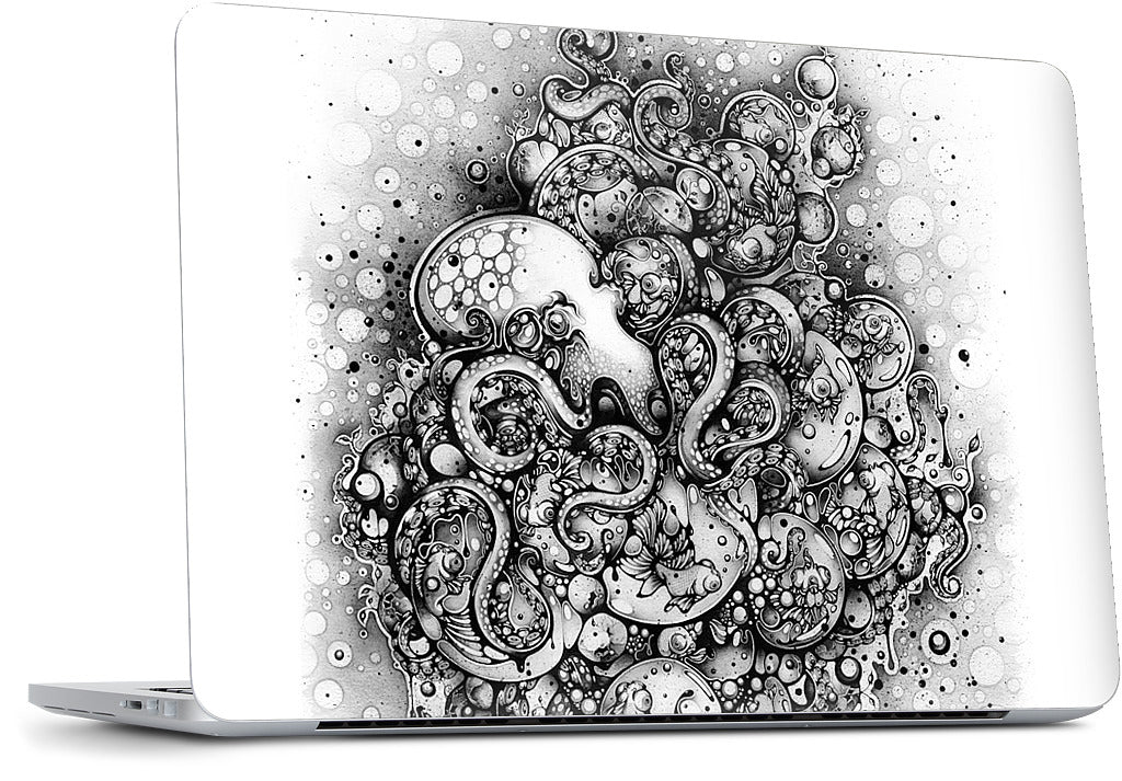 A Curious Embrace MacBook Skin