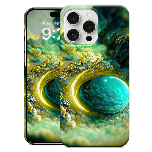 Planetary Accretion iPhone Case