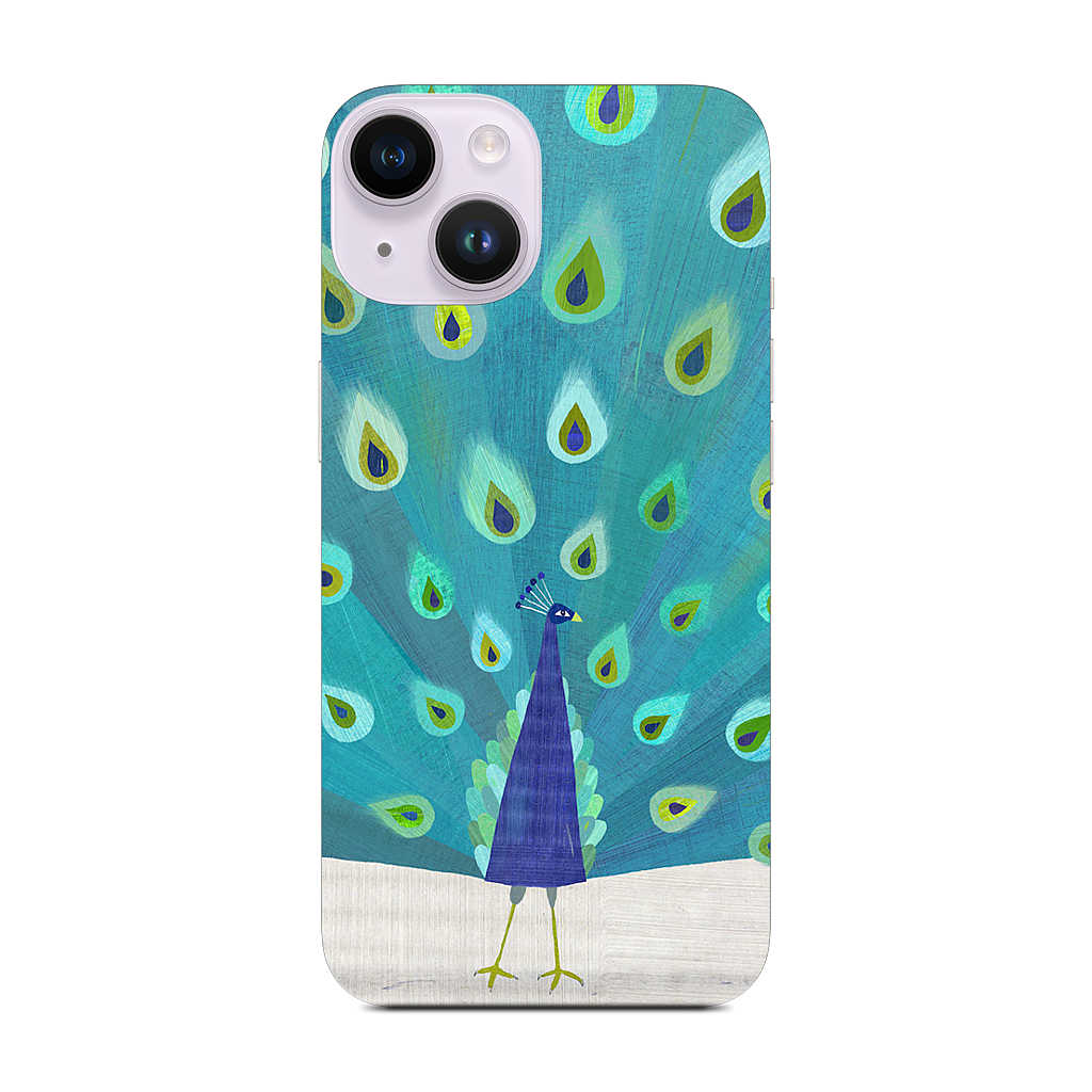 Patterned Peacock iPhone Skin