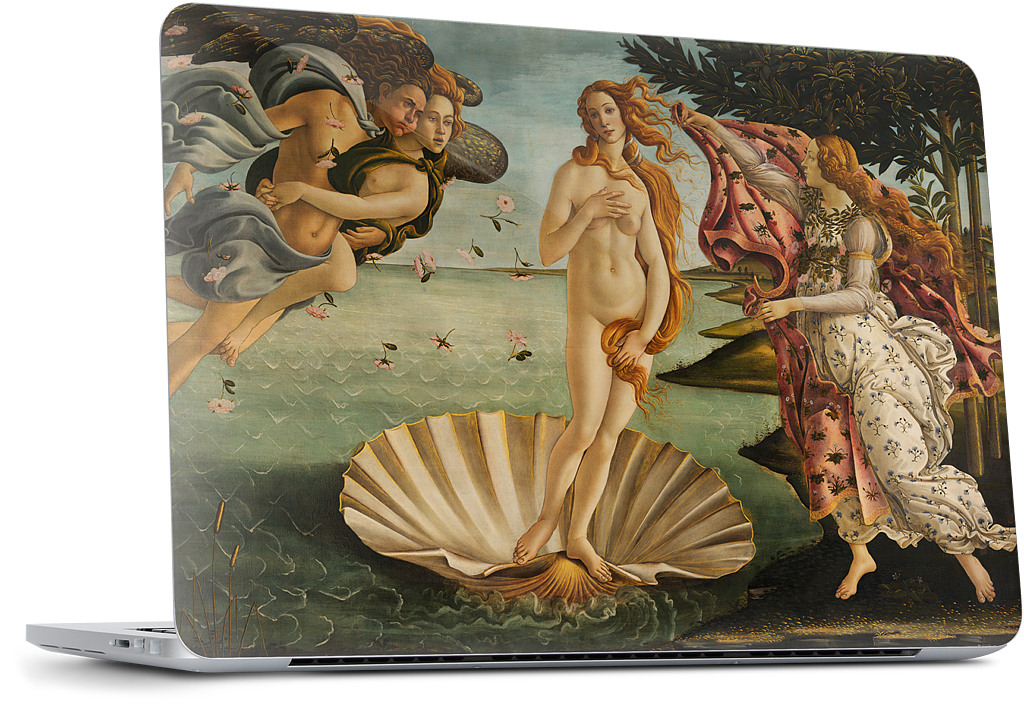 The Birth of Venus MacBook Skin