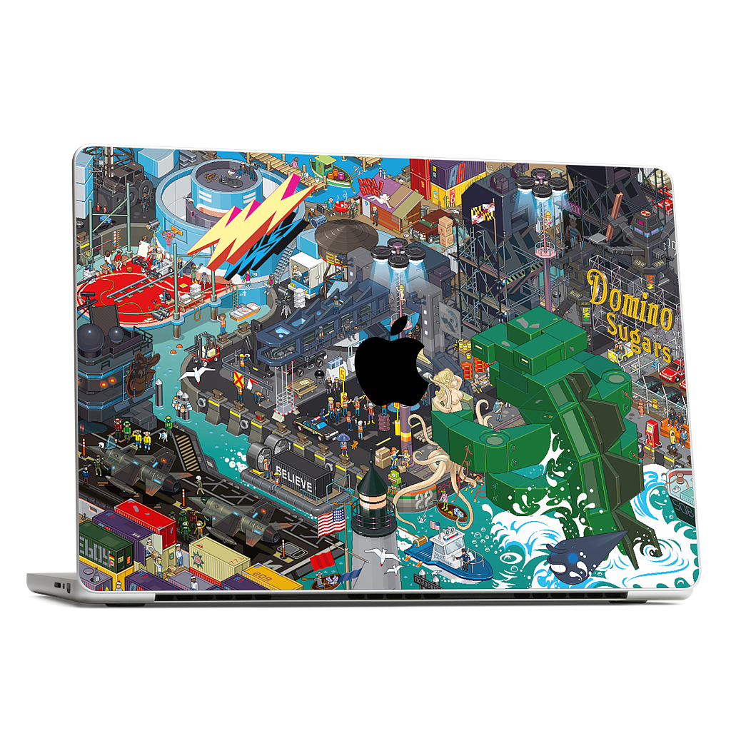 Baltimore Docks MacBook Skin
