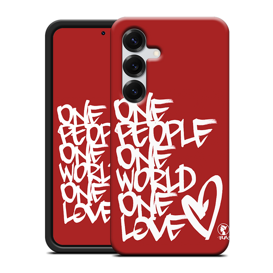 One People, One World, One Love Samsung Case