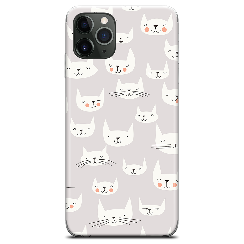 Cat Faces iPhone Skin