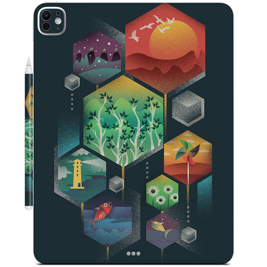 Geometrical Wonders iPad Skin