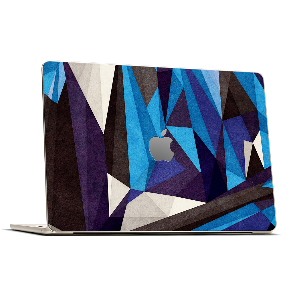 Blue Something MacBook Skin