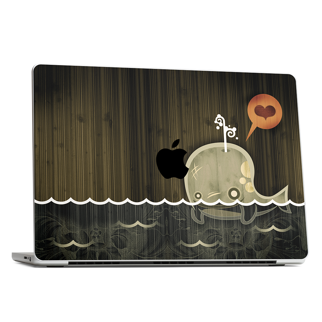 The Enamored Whale MacBook Skin