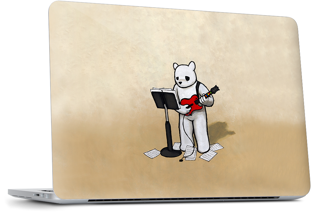 Guitar Gero MacBook Skin