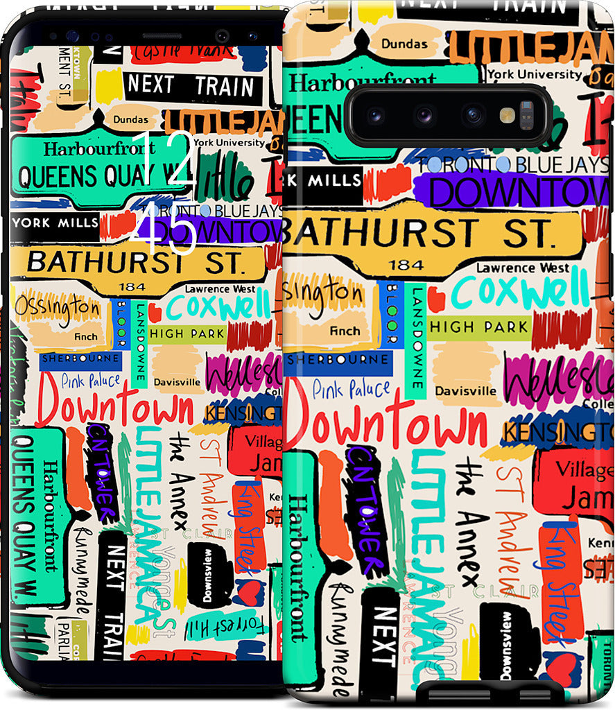 Toronto words Samsung Case