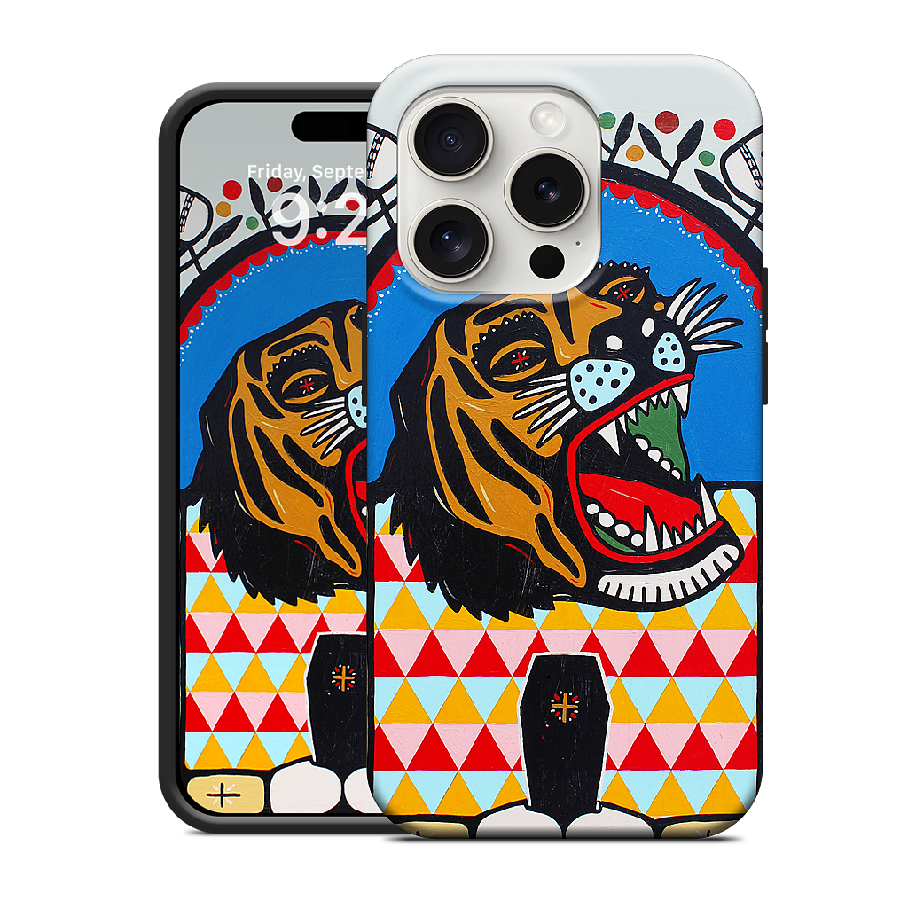 Tiger Coffin iPhone Case