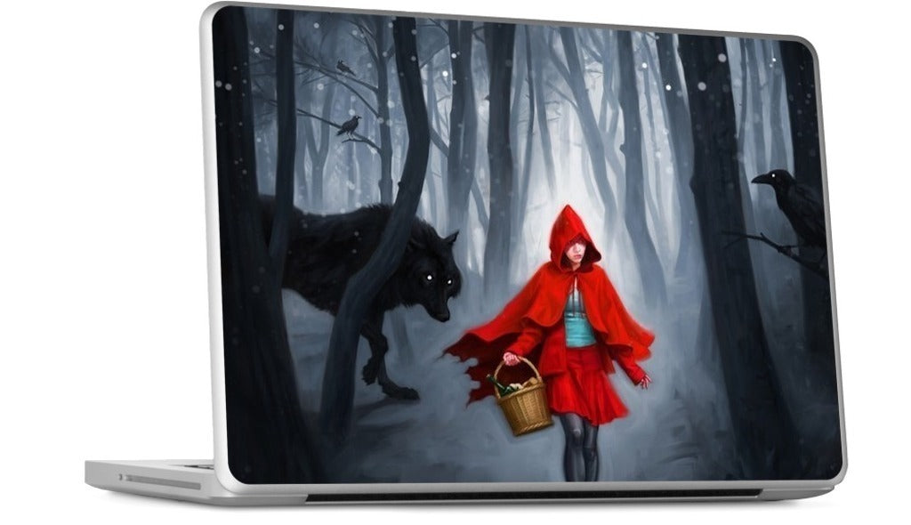 Little Red Riding Hood MacBook Skin