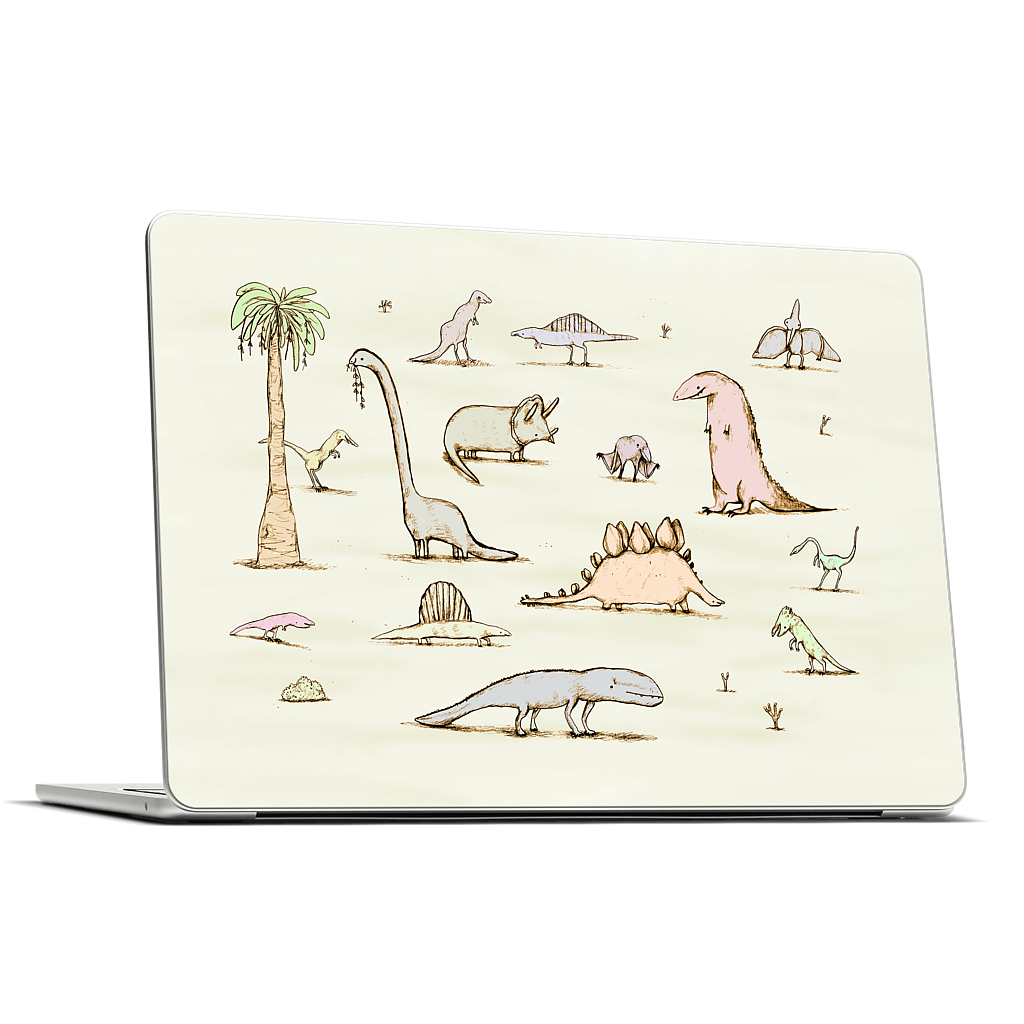 Dinosaurs MacBook Skin
