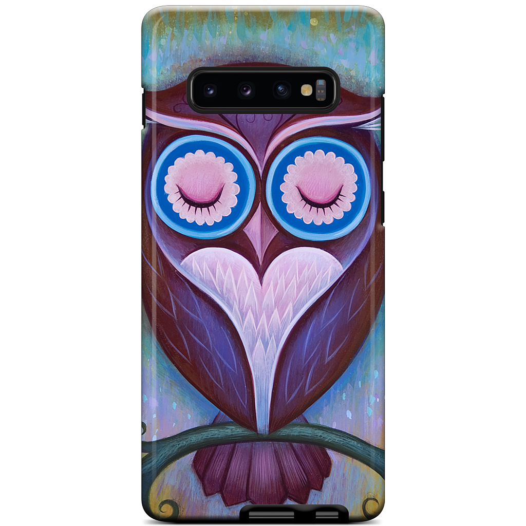 Sleepy Owl Samsung Case