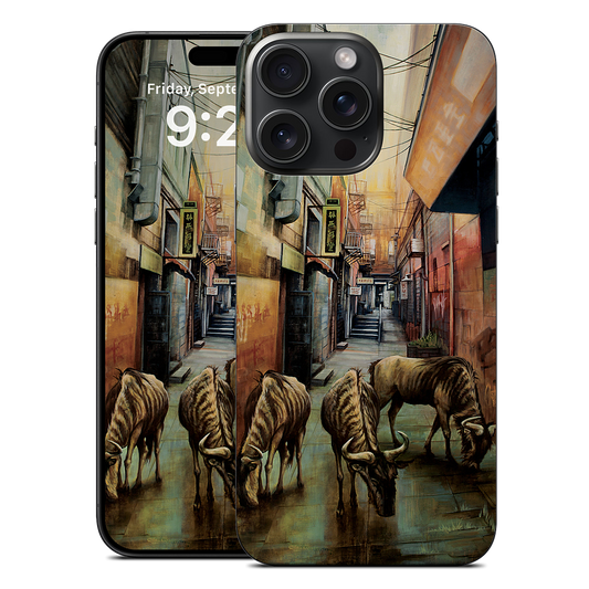 "Street of Three Beasts" -Levinson iPhone Skin