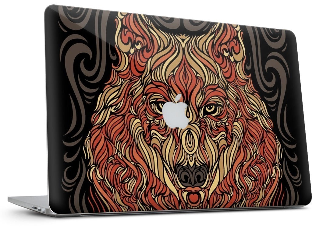The Lone Wolf MacBook Skin