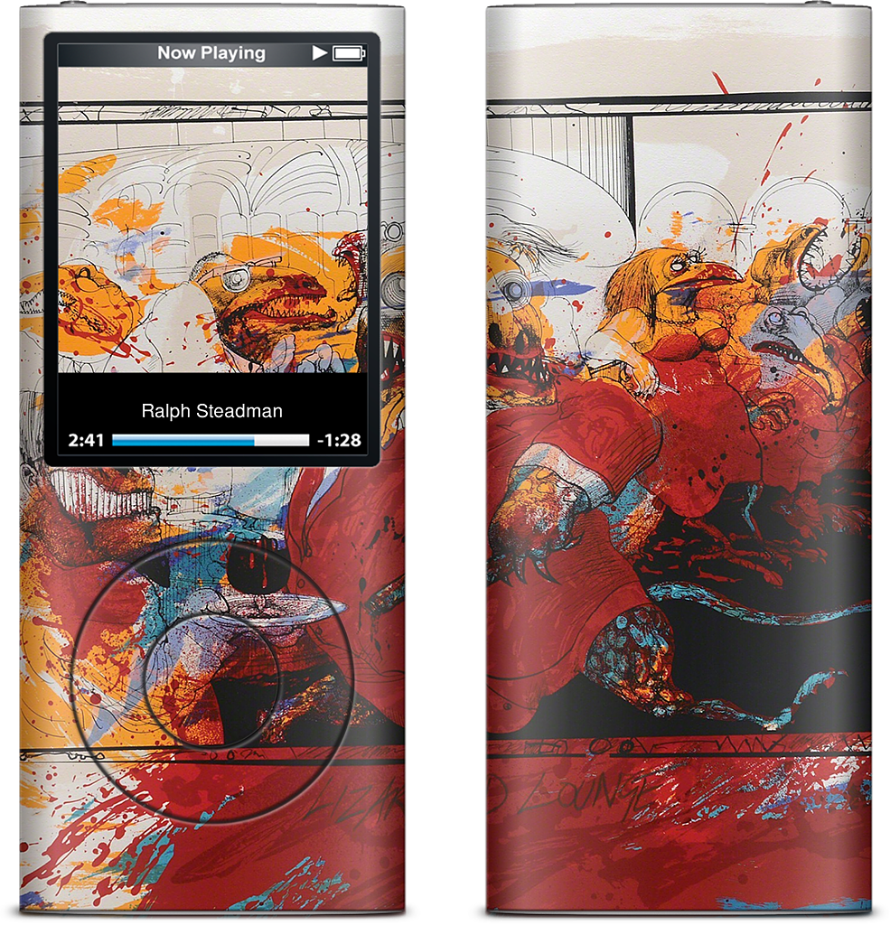 Lizard Lounge iPod Skin