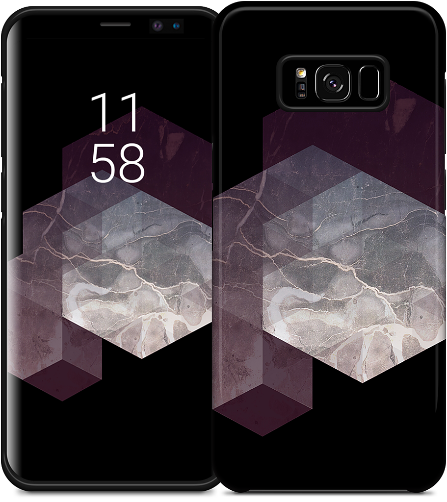 Marble Geometry Samsung Case