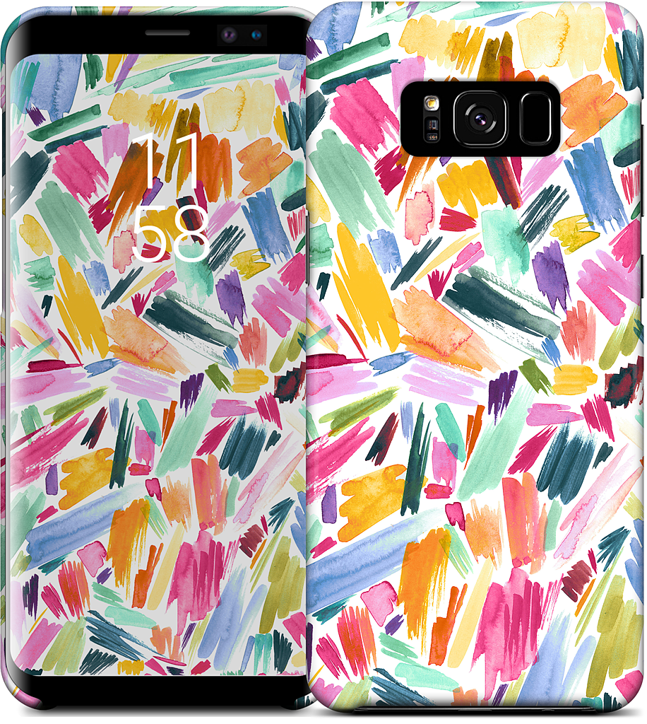 Colorful Abstract Strokes Samsung Case