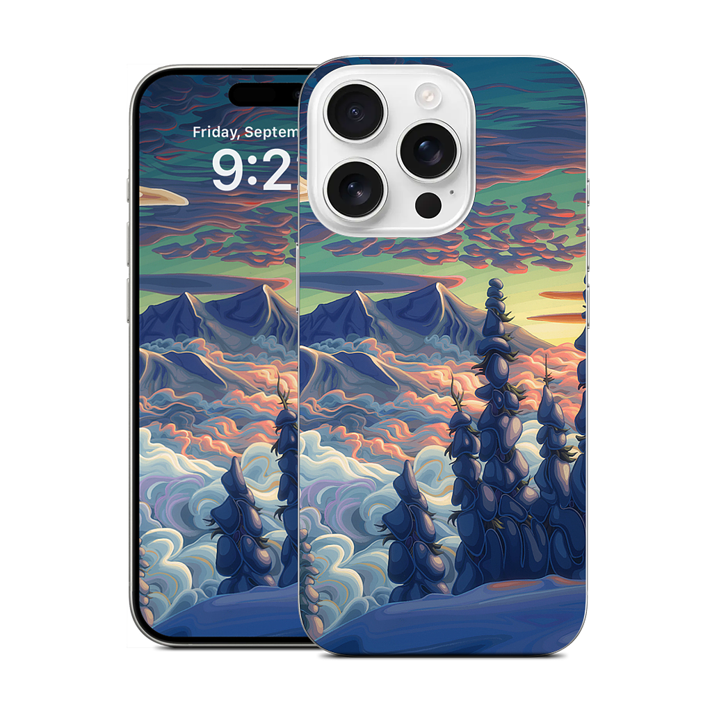 Mountains In My Mind iPhone Skin