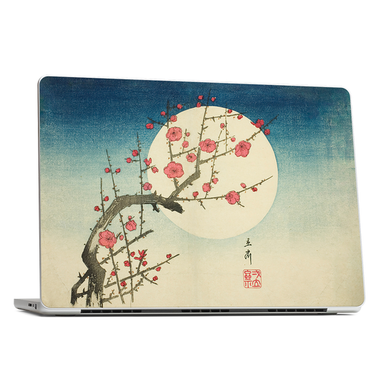 Red Plum Branch MacBook Skin