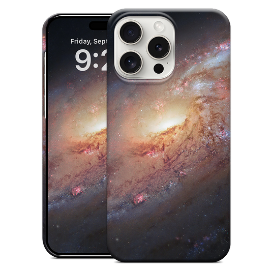 M106 Spiral Galaxy iPhone Case