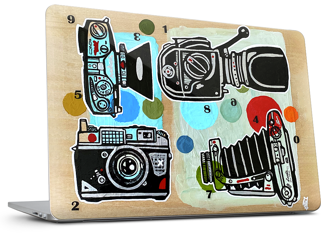 Watch It Happen MacBook Skin