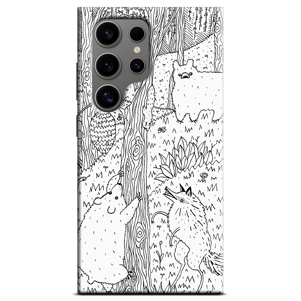Diurnal Animals of the Forest Samsung Case