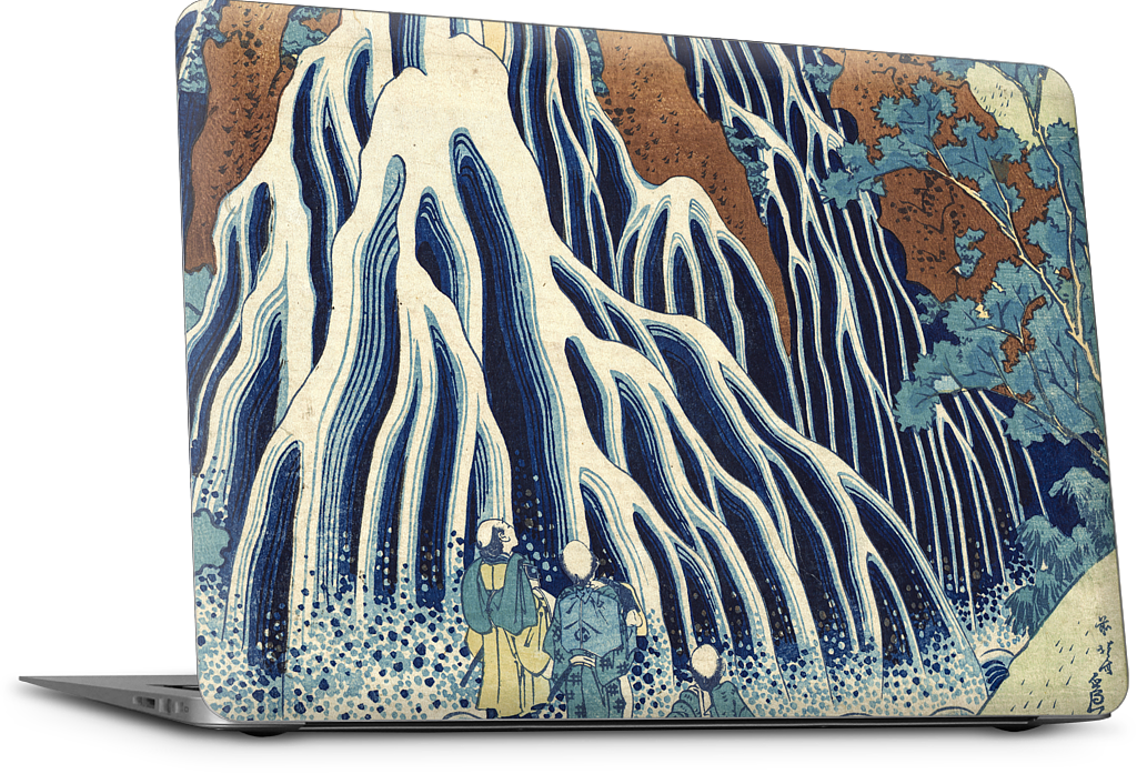 The Kirifuri Waterfall at Mt. Kurokami MacBook Skin