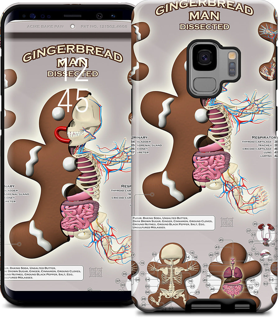 Gingerbread Man Dissected Samsung Case