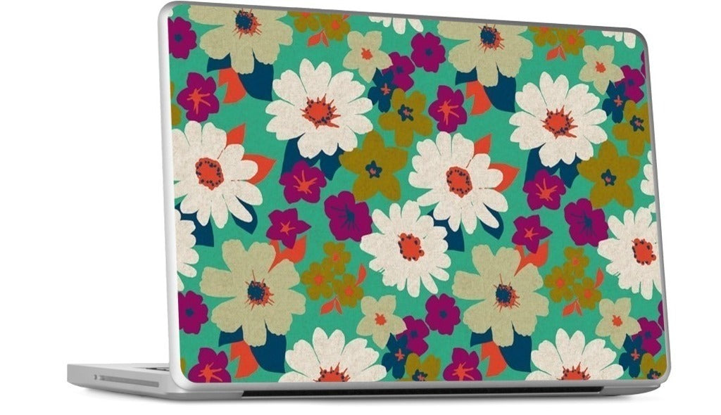 Vintage Flowers MacBook Skin