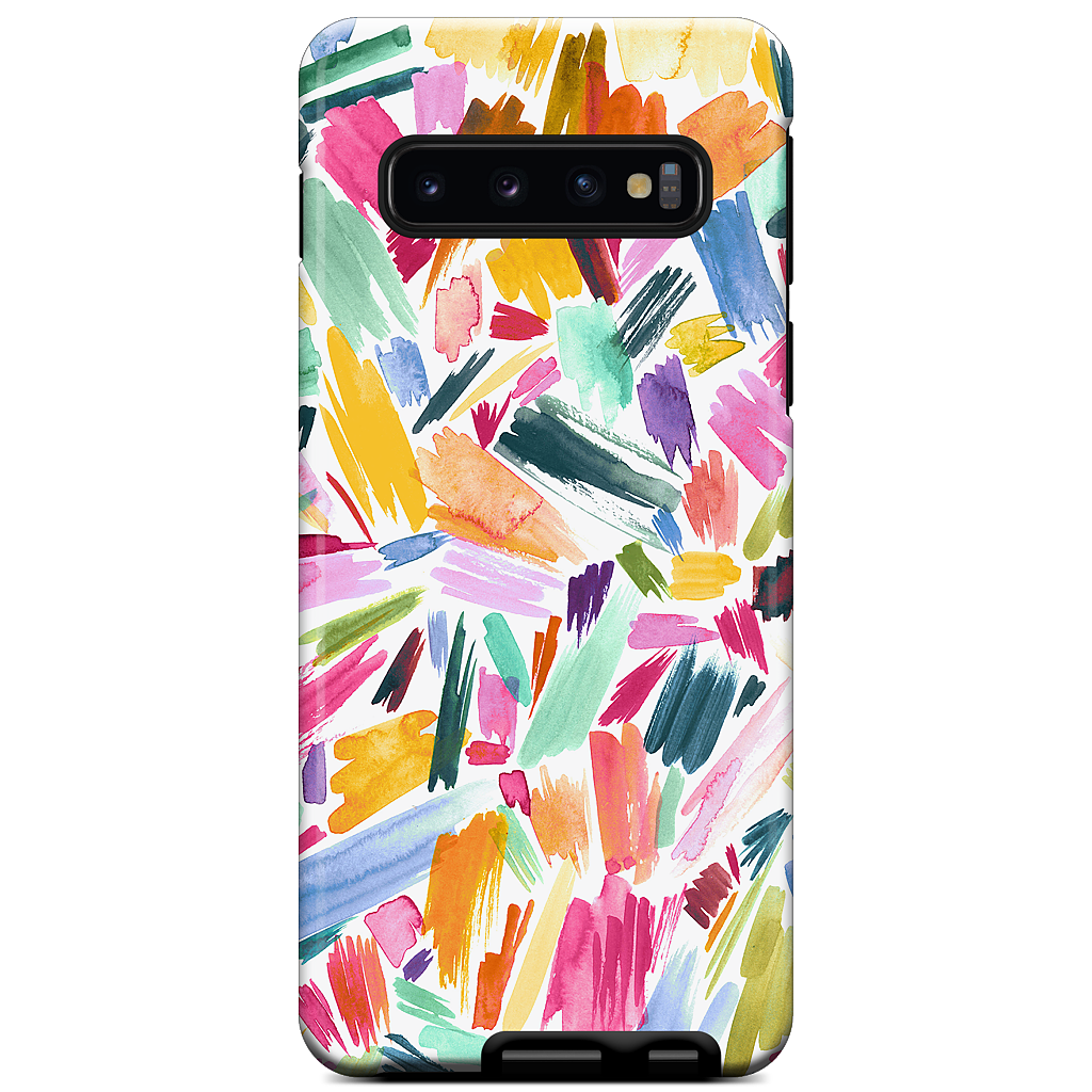 Colorful Abstract Strokes Samsung Case