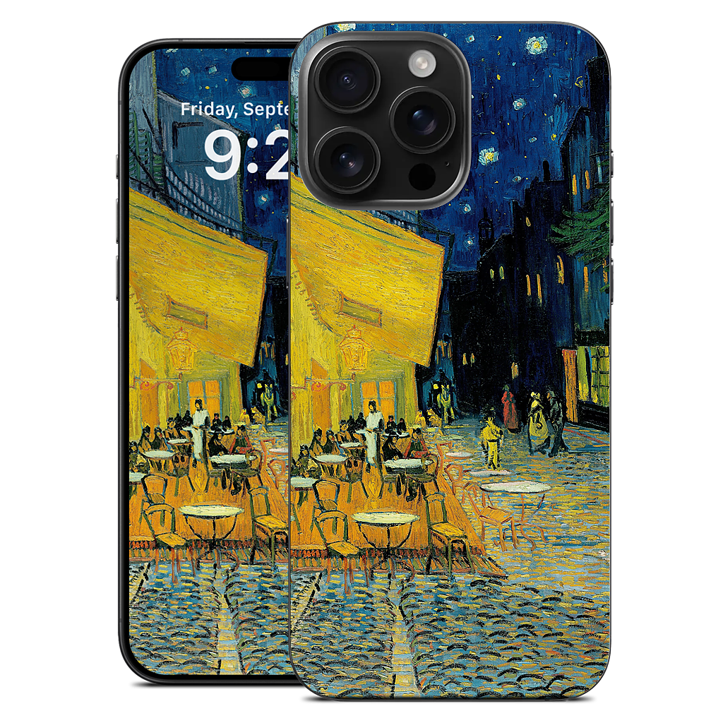 Cafe at Night iPhone Skin