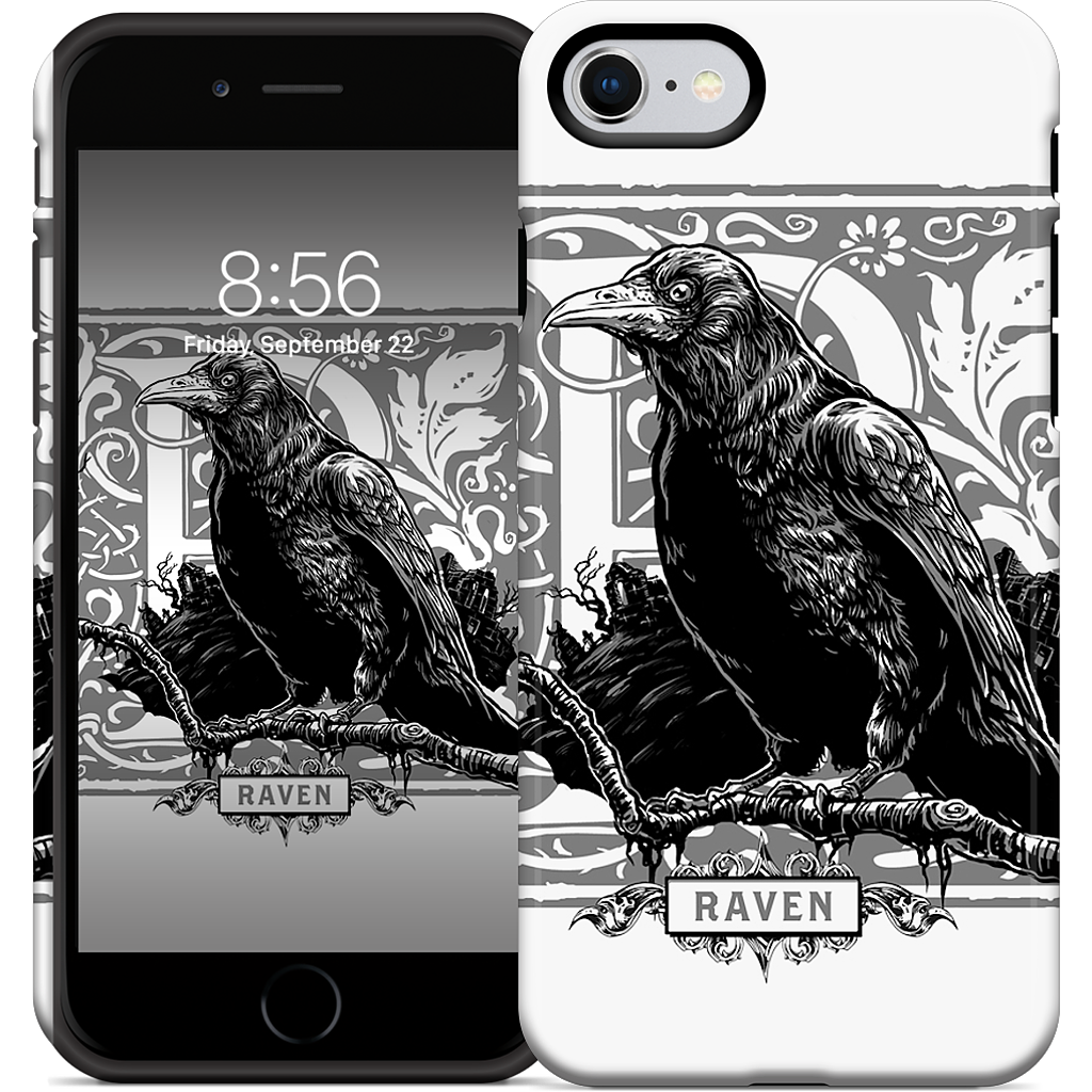R Is For Raven iPhone Case