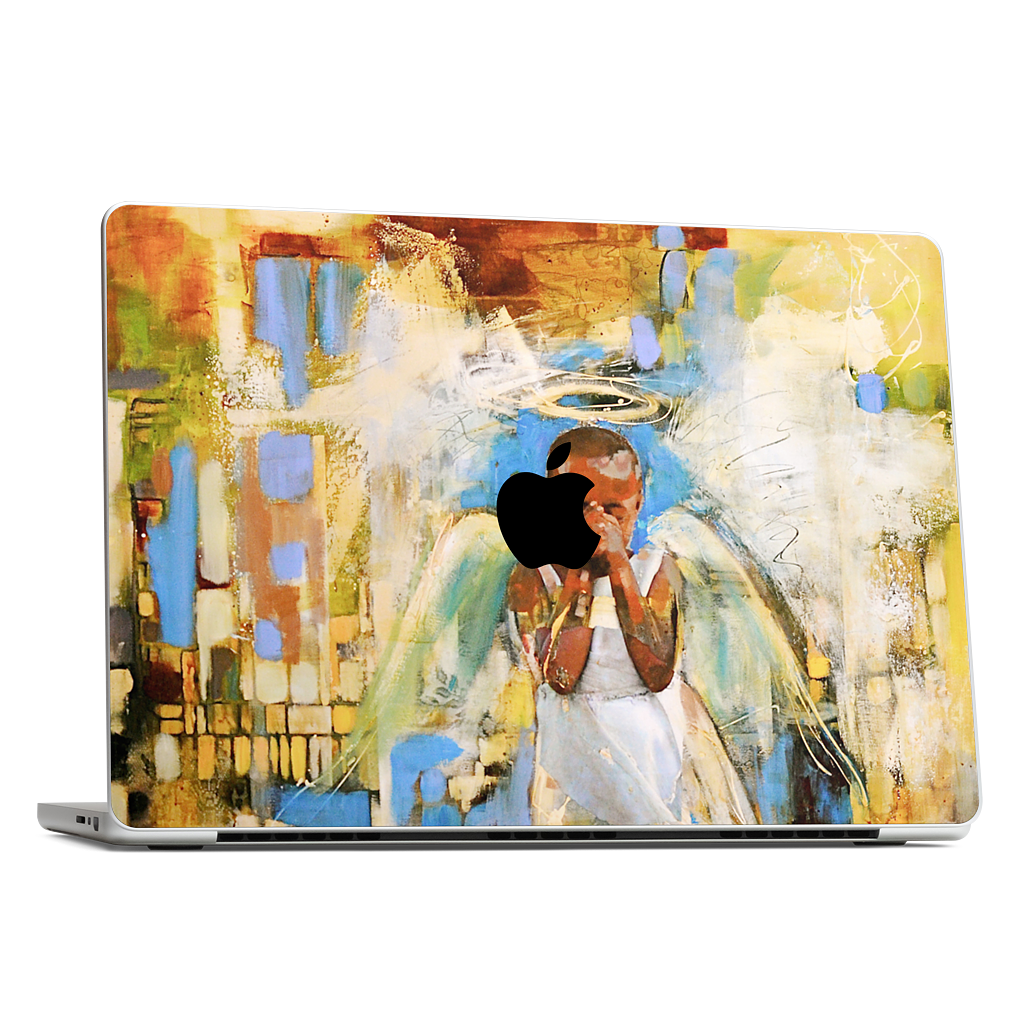 Shy Angel MacBook Skin