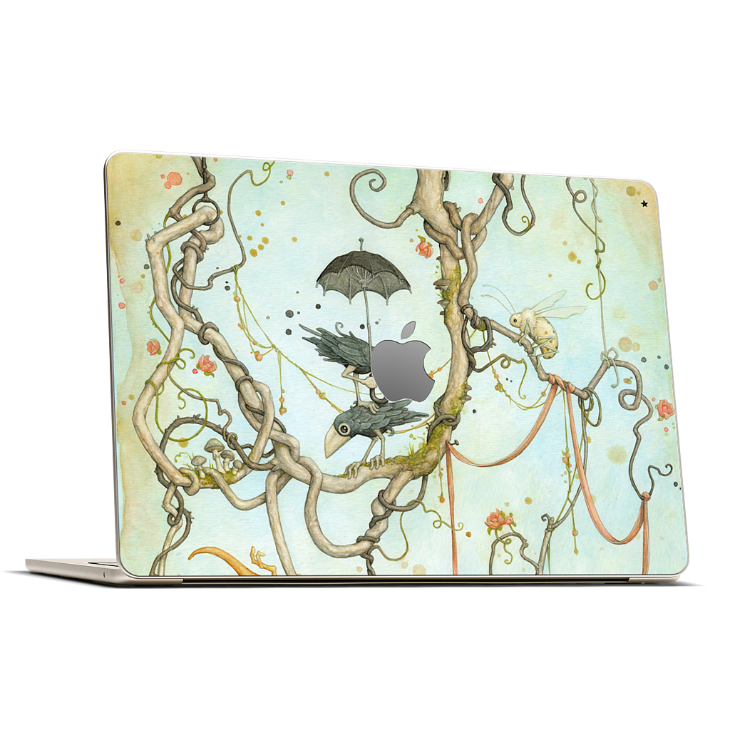 In The Woods MacBook Skin