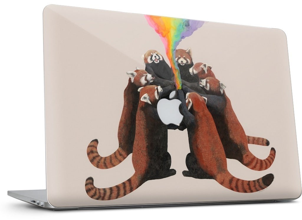 Red Pandas MacBook Skin