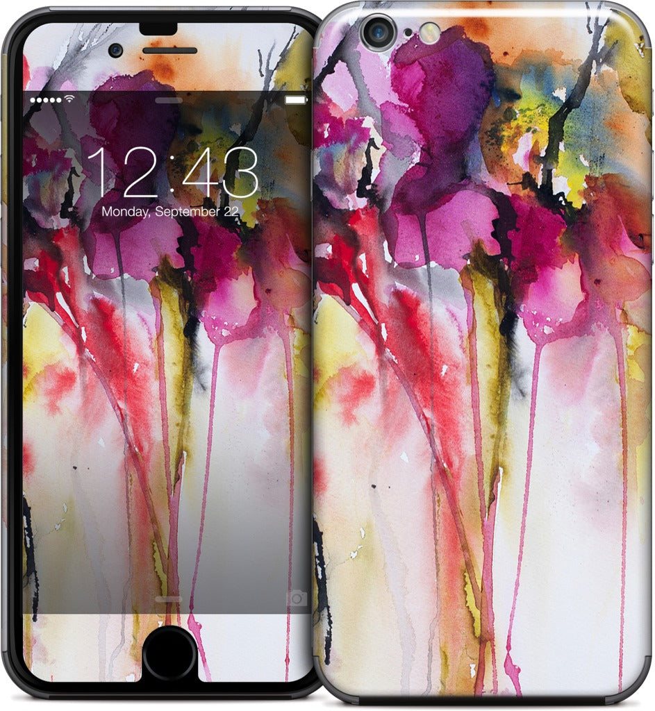 Fallen Flowers iPhone Skin