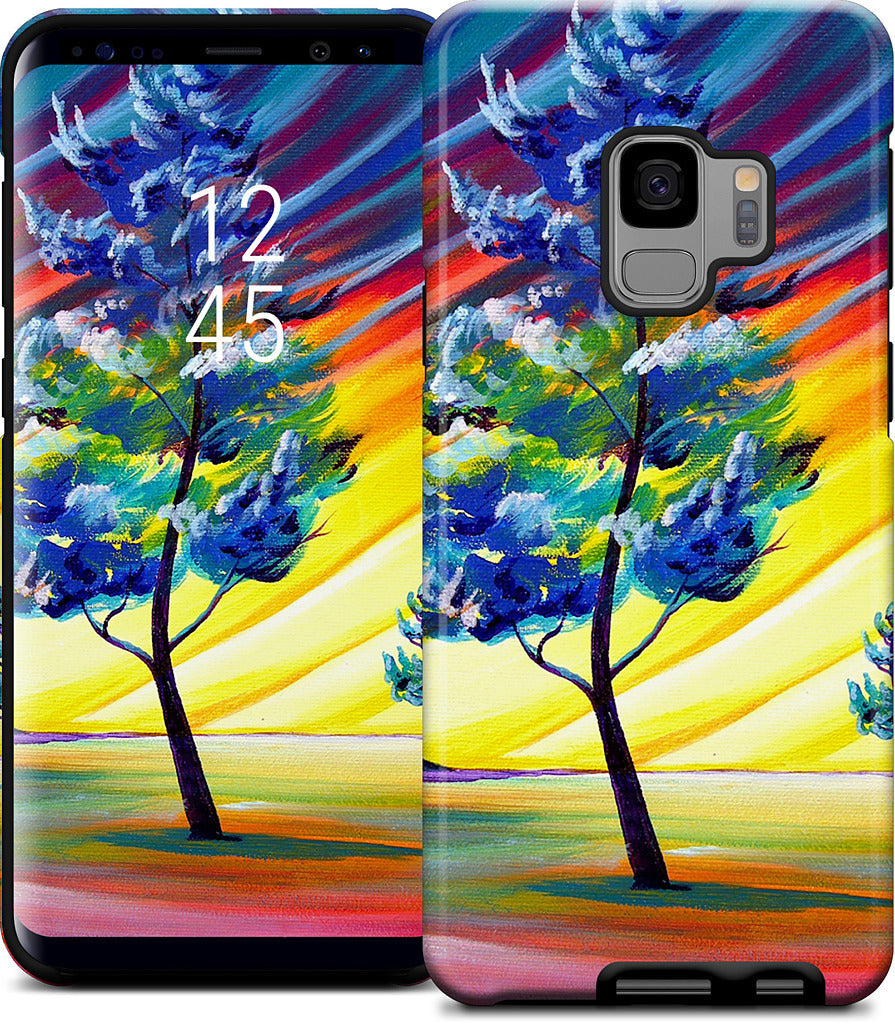 Thick Frost Sunset Glow Samsung Case