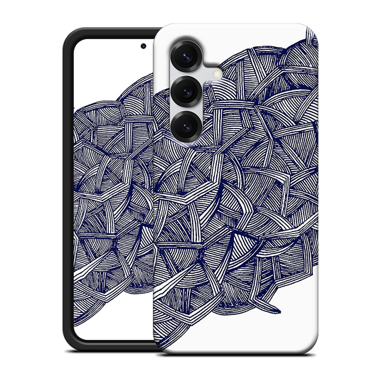 blue lines Samsung Case