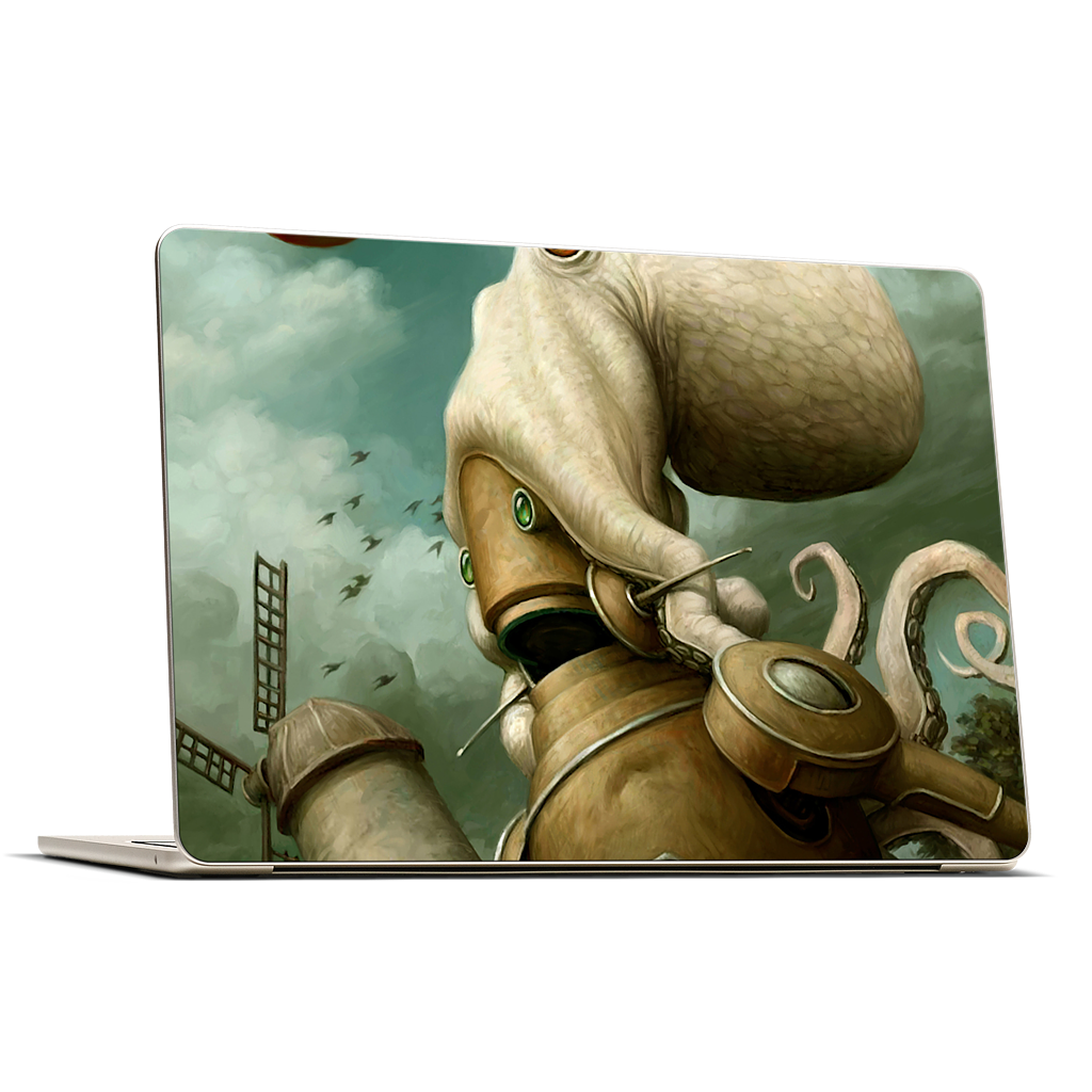 Rise of the Red Star MacBook Skin