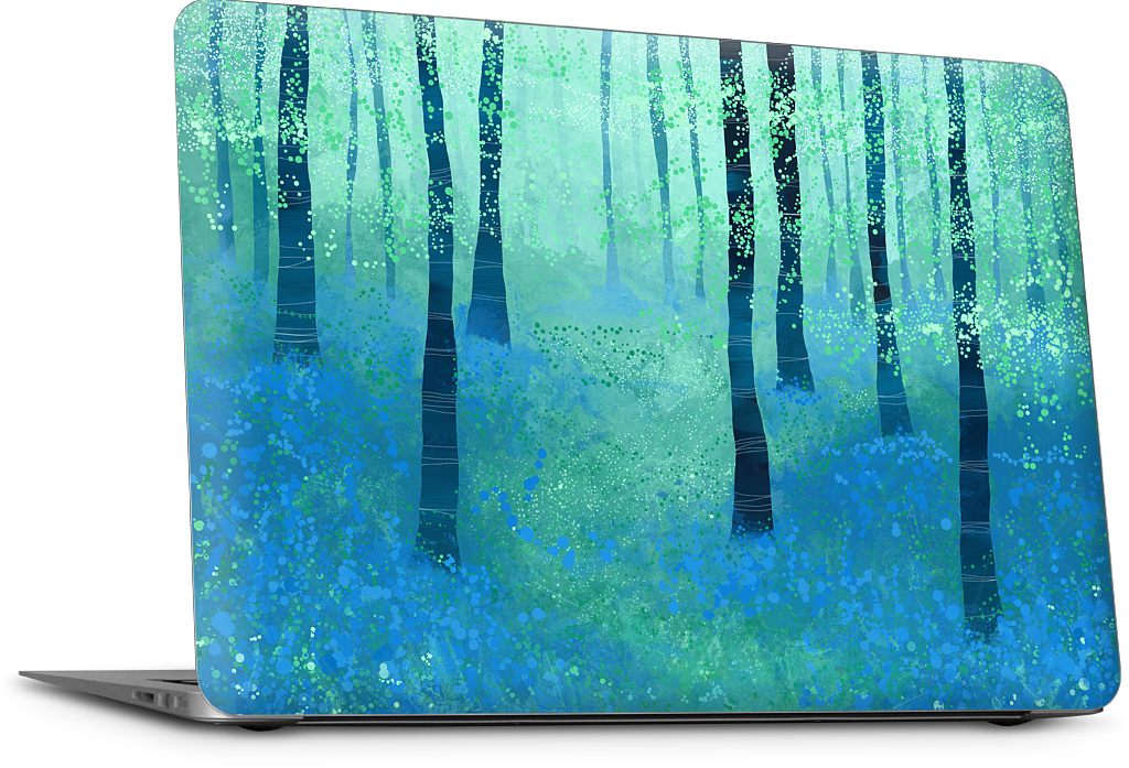Bluebells Challock MacBook Skin