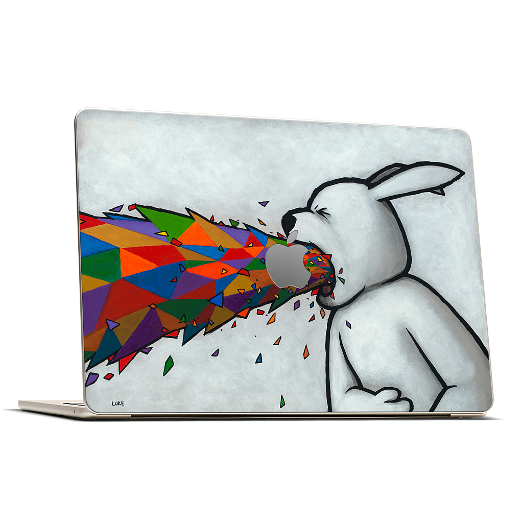 Some Trends Want To Make Me Puke MacBook Skin