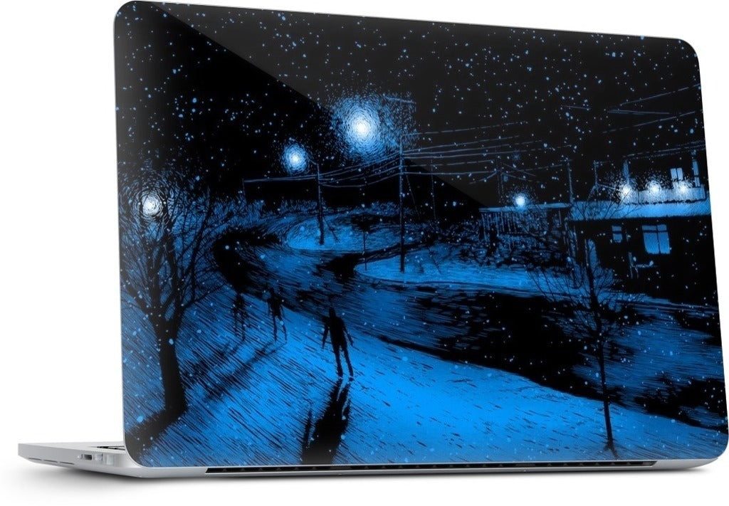 "i am a rabbit out of room" MacBook Skin